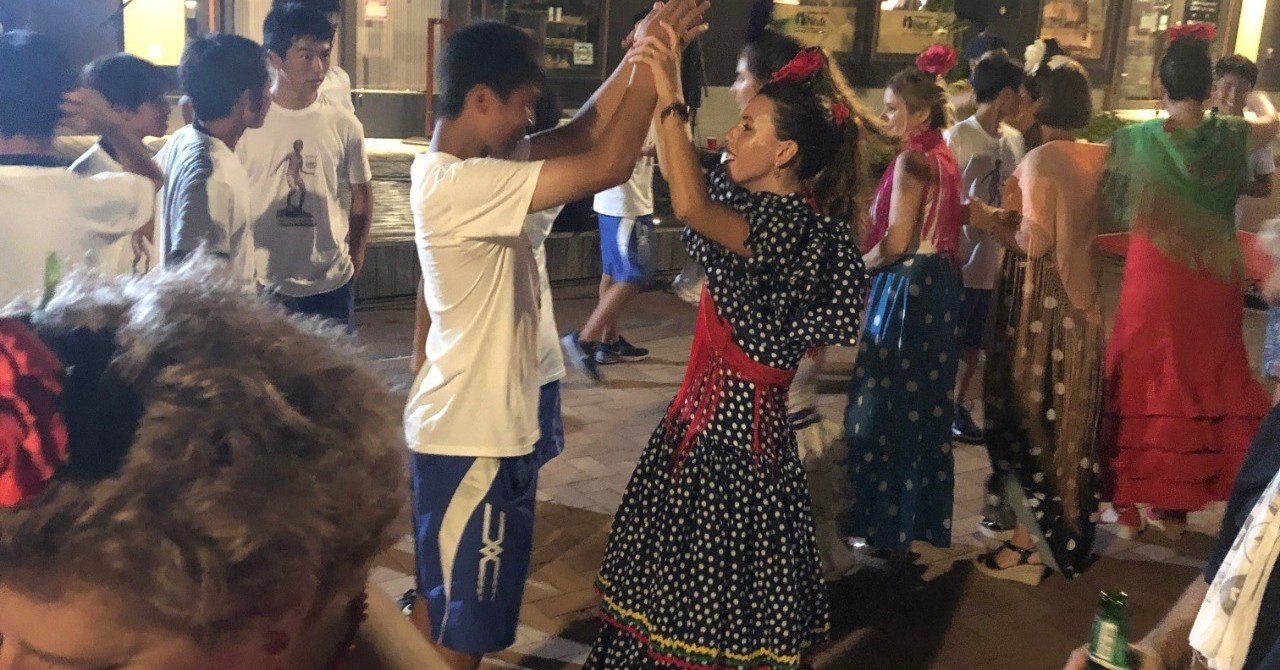 ハポンさん、女川でフラメンコ|ハポン・ハセクラ後援会