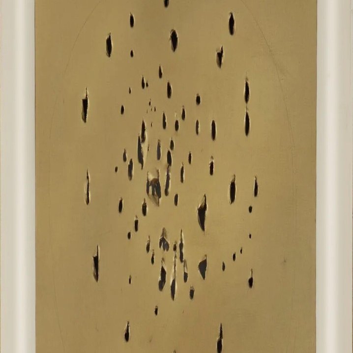 Lucio Fontana：Concetto Spaziale-1964｜artoday - chiaki