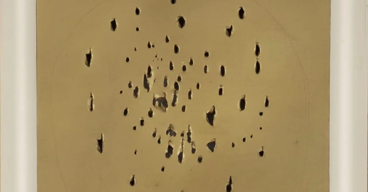 Lucio Fontana：Concetto Spaziale-1964｜artoday - chiaki