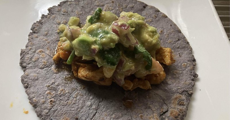 マサ粉で作るメキシカンタコス　Tacos