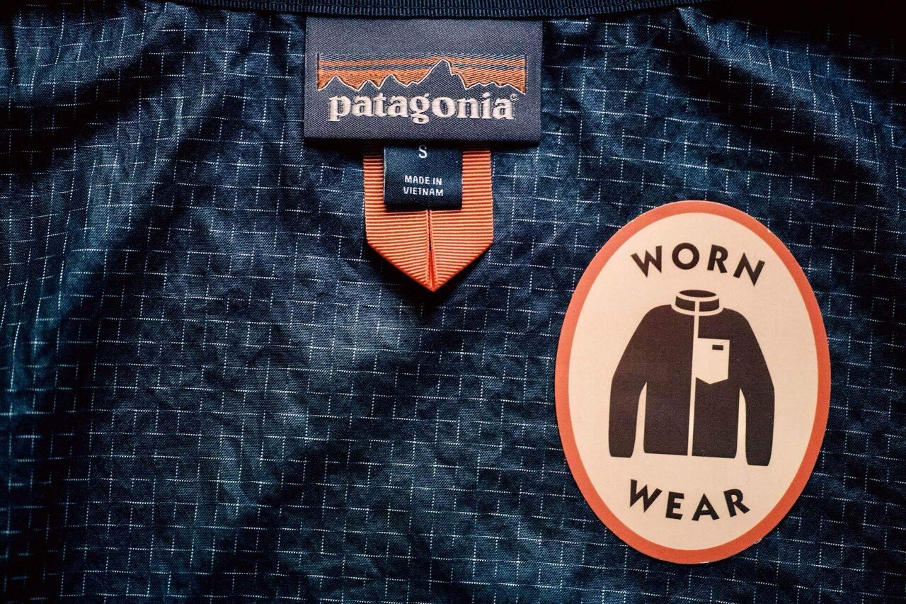 パタゴニア Patagonia WORN WEAR シャツ 長袖 コットン S グレー RN51884 /MY ■OS メンズ