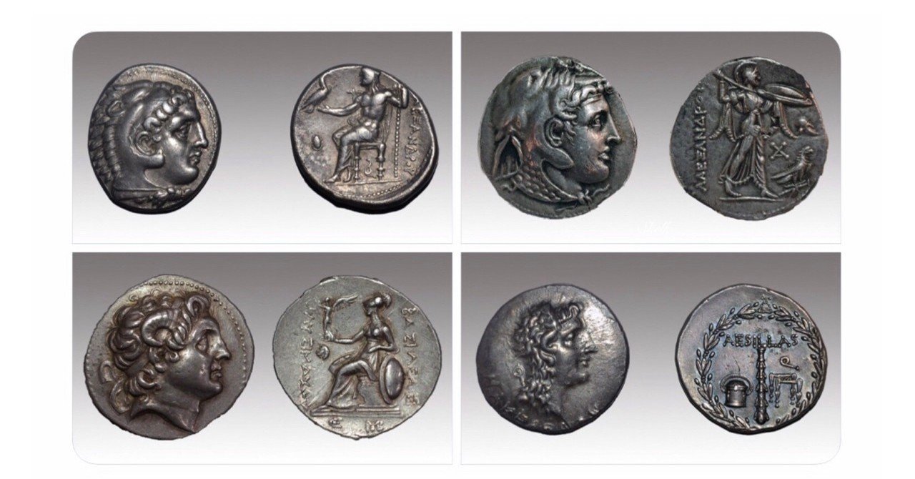 アンティークコインの世界 〜アレクサンドロス大王の肖像〜｜Shelk🦋