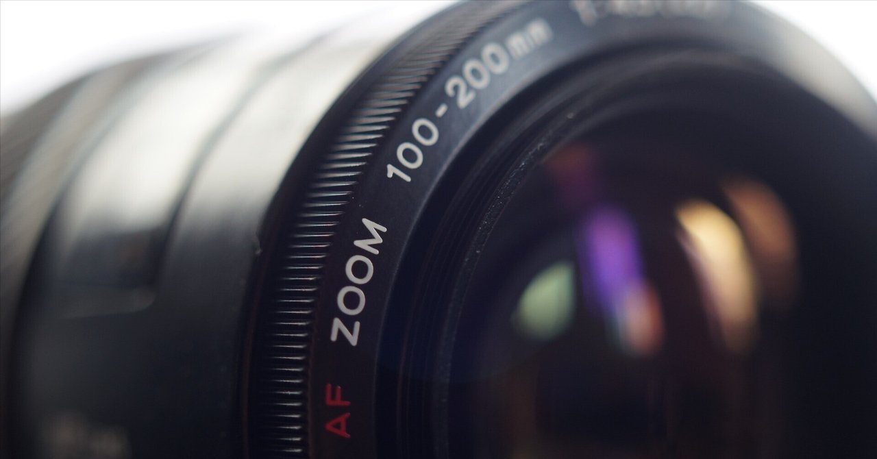 あれ？コレいいレンズ！MINOLTA AF ZOOM 100-200mm f4.5｜あんのうん01