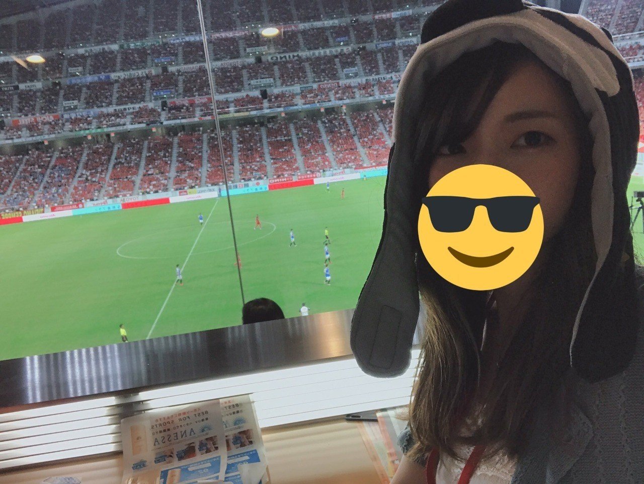 札幌サポーターの私がvipシートに釣られて豊田スタジアムに行ってきたよ Grampus 名古屋グランパス グランパスくん Nanase Note