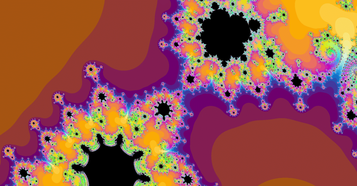 今週のフラクタル36 (con(z)^8+c)｜108Hassium
