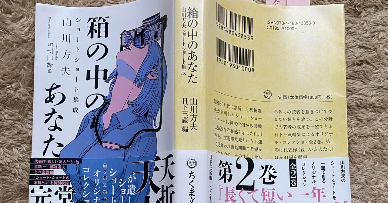 物語を生きたくなるだろう－『箱の中のあなた』山川方夫(2022年刊行