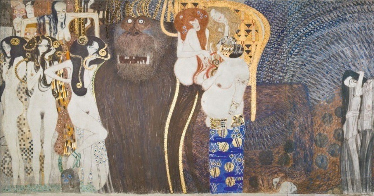 女のひと大好き！が伝わってくるクリムト 額縁好きにもたまらん｜Azusa