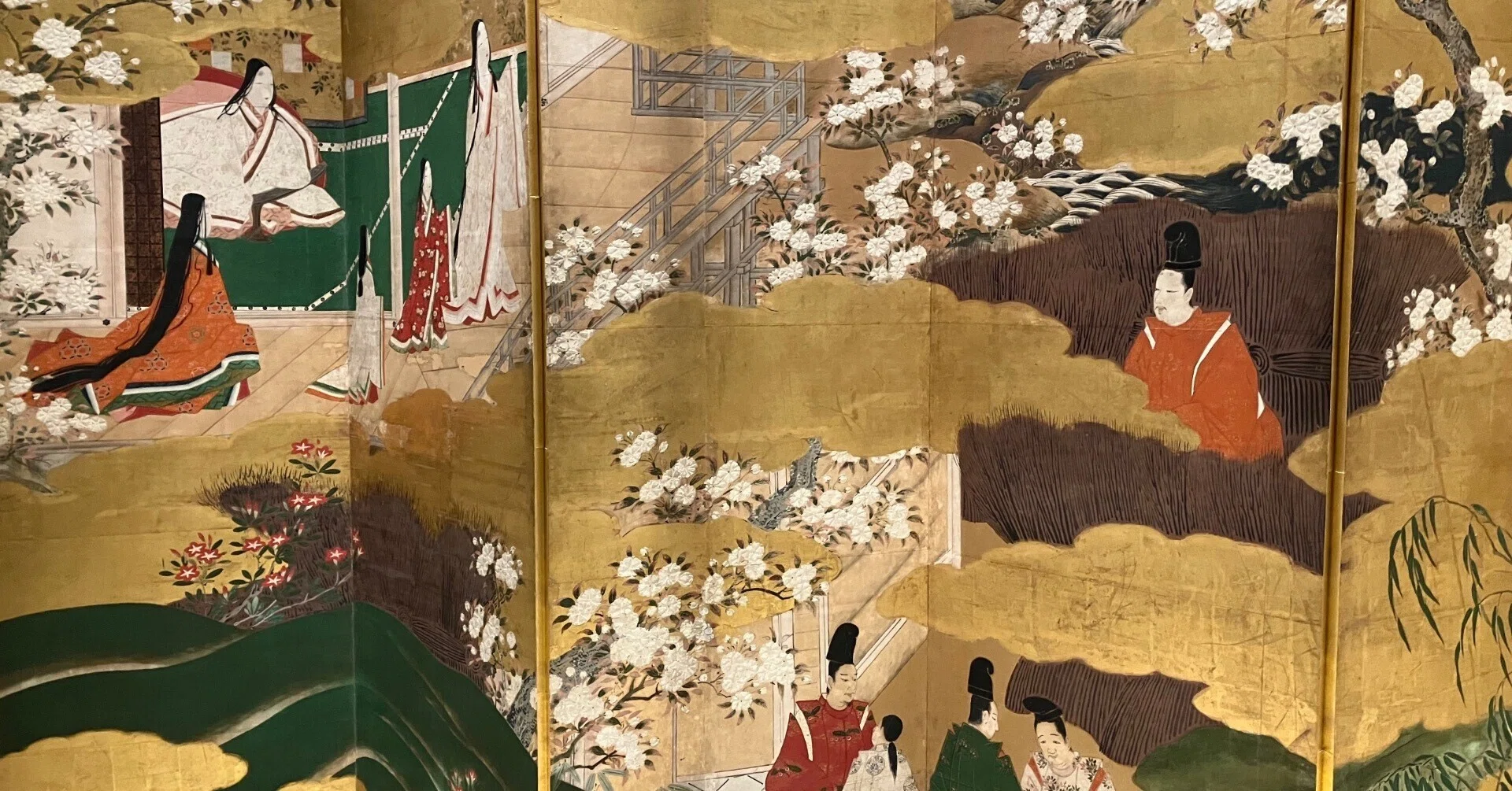 皇居 宮殿の絵画(期間限定:値下げ中!!!!!!!!!!!!!!!!!!!!!) 美術展】皇室のみやび 第3期（前期）:近世の御所を飾った品々 1/4