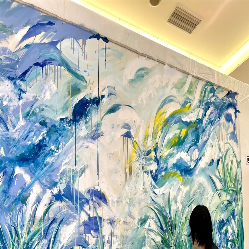 ライブペインティングについてのあれこれ。｜アトリエ三月 / 画家