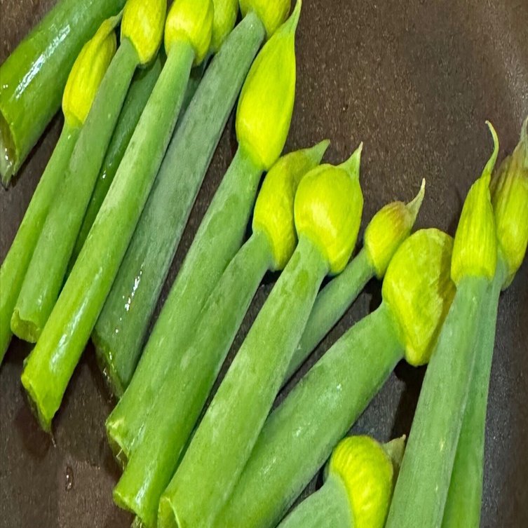 毎日コツコツ料理暮らし その89『春限定の葱坊主を食べてみよう