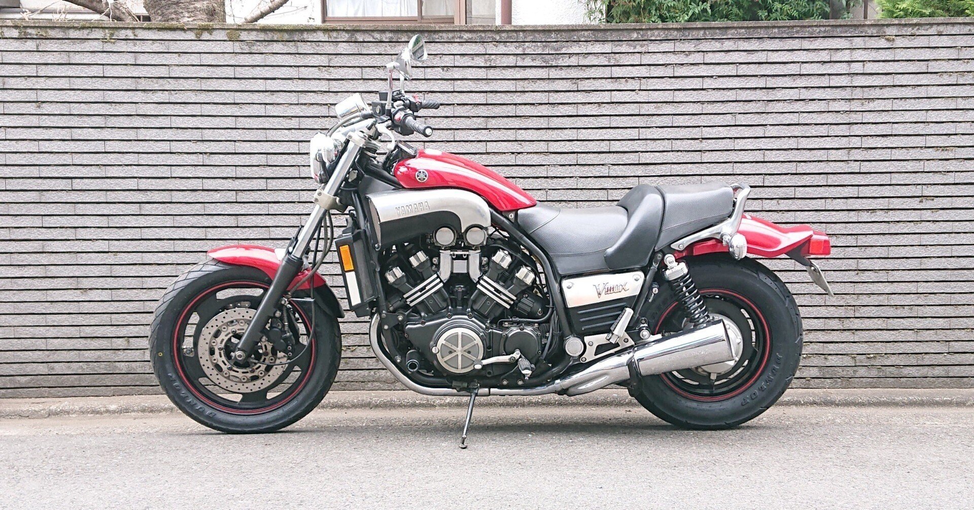 YAMAHA　VMAX1200　ビッグラジエター　傷や凹みは有りません。 世田谷区のバイク屋モトアペックス:ヤマハV-MAX1200 ビックラジエター