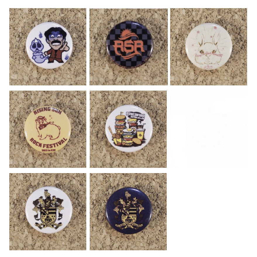 ト*シ様 ライジングサン 缶バッジ　レキシ 会場販売情報 | RISING SUN ROCK FESTIVAL 2025 in EZO ト*シ様 ライジング