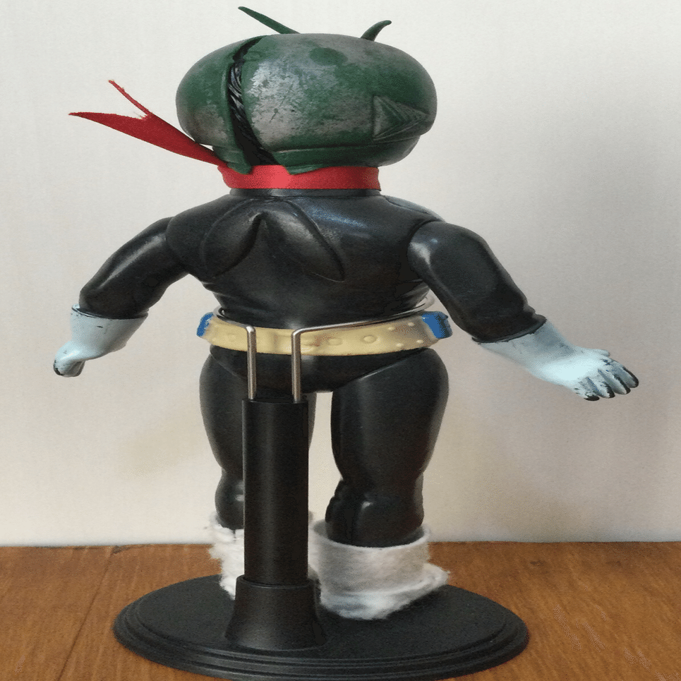 旧バンダイのライダー修理と購入時の思い出｜自由なダム・ガン