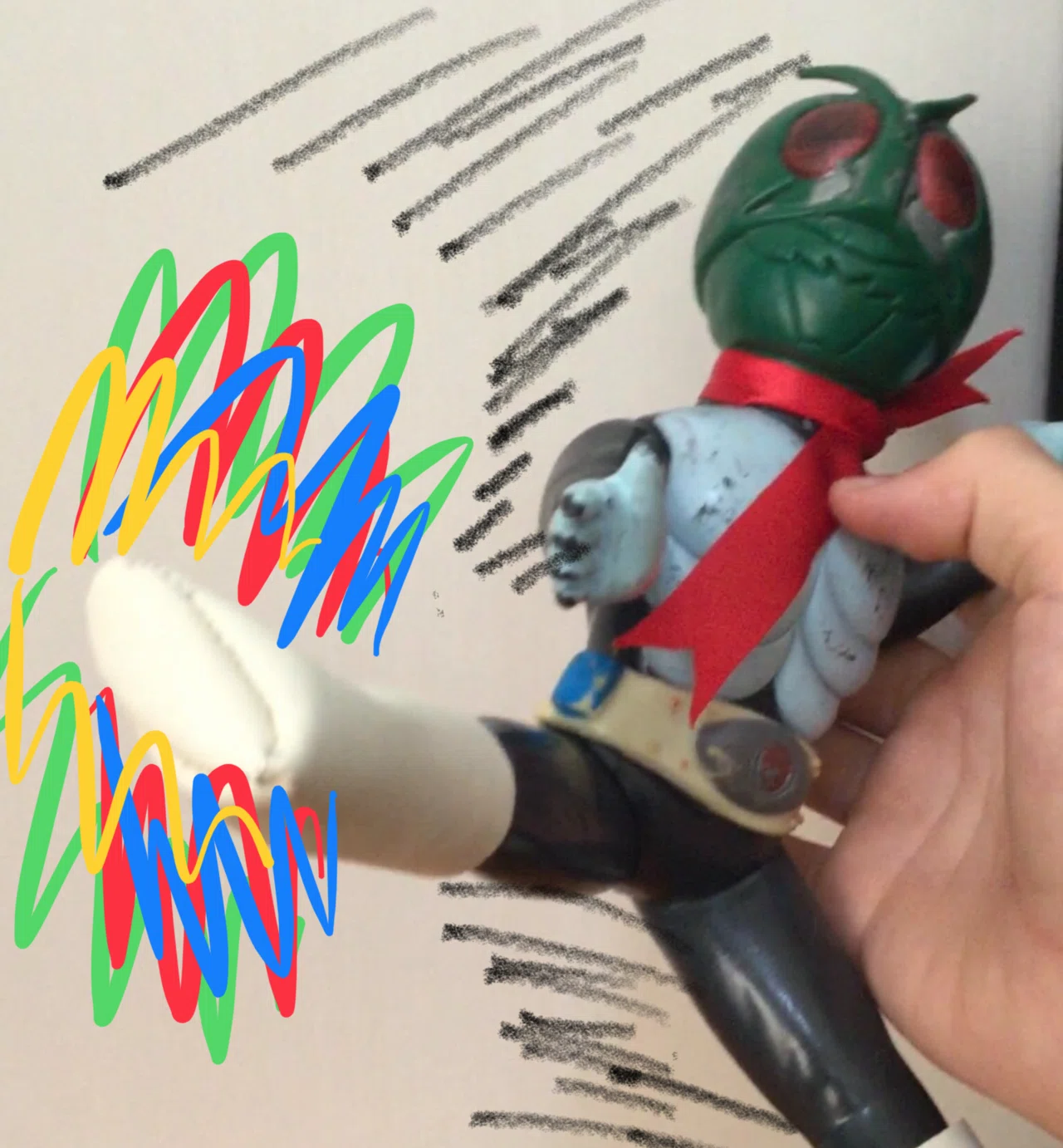 旧バンダイのライダー修理と購入時の思い出｜自由なダム・ガン