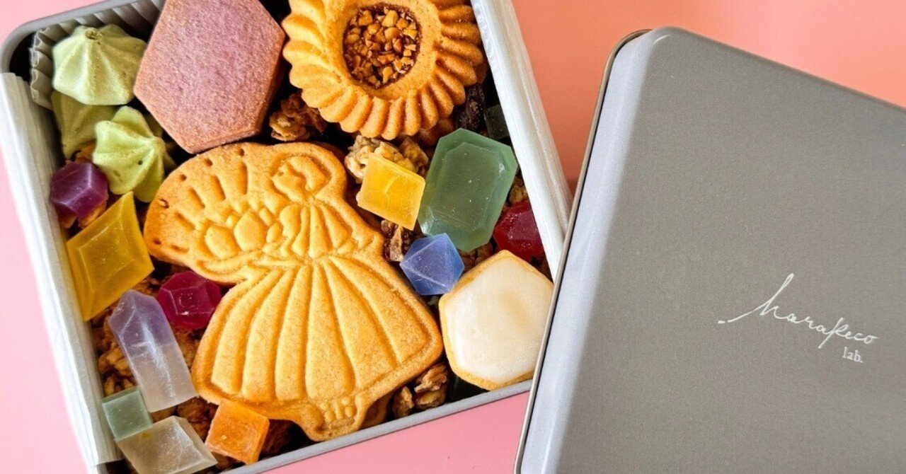 宝石のクッキー缶-エメラルド｜ハラペコラボ公式note