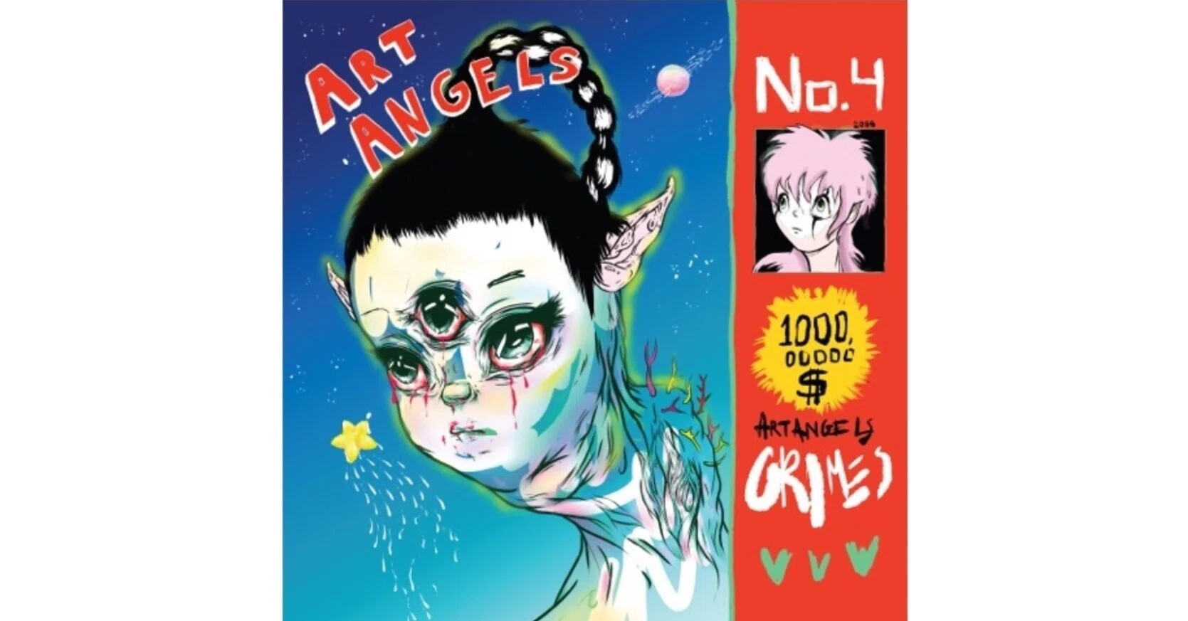 今日の一枚「Art Angels」Grimes|keitaU 今日の一枚「Art Angels」Grimes|keitaU