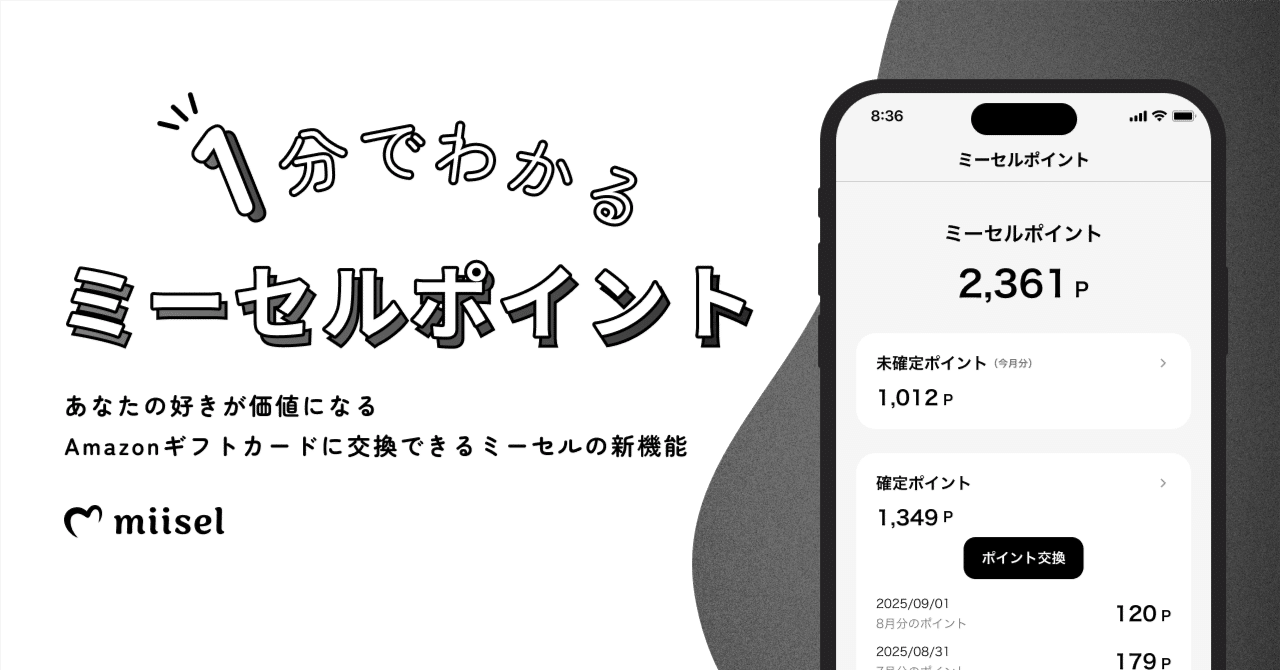 mi* 他の方ご購入しないでください あなたの好きが価値になる! ミーセルの新機能「ミーセル