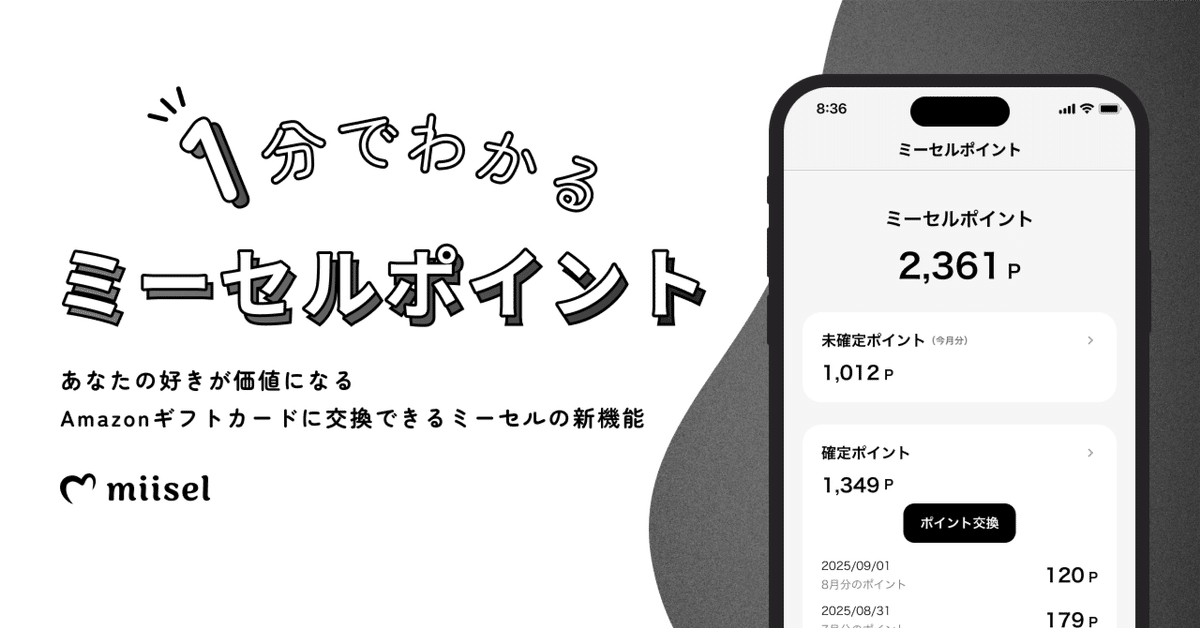 あなたの好きが価値になる！ ミーセルの新機能「ミーセル