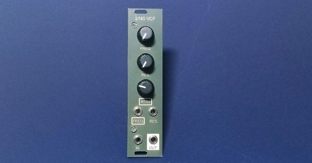 $11 SSI2140 VCF - DIY Eurorack Modular Synthesizer｜HAGIWO/ハギヲ