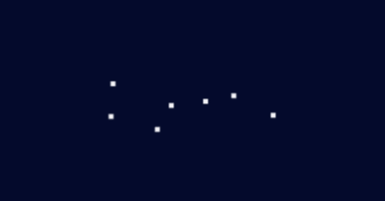 六、一度に複数の点を表示させる。【重要→gl.createBuffer()、gl.bindBuffer()、gl.bufferData ...