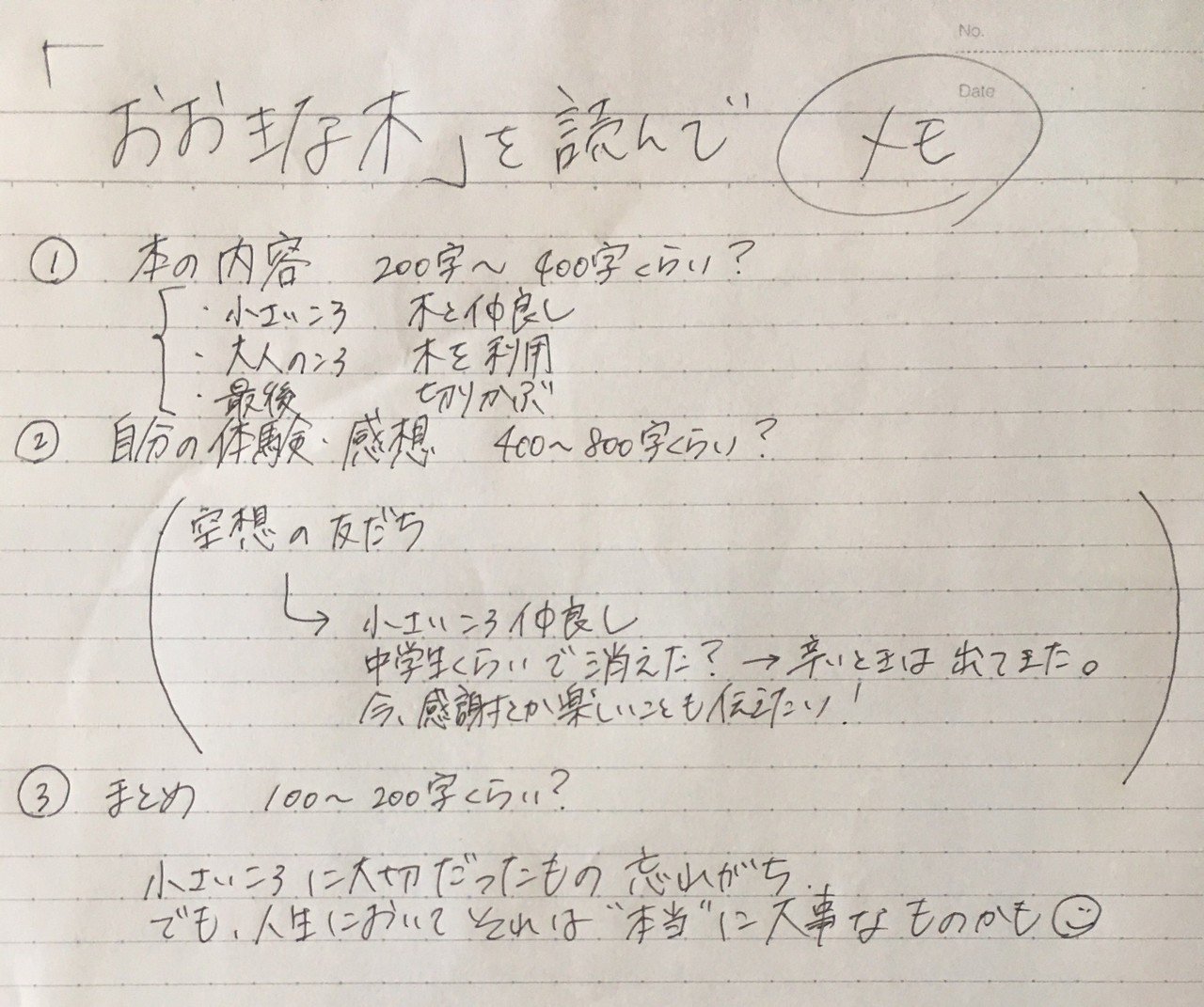 評価される読書感想文の書き方 森ゆきな 小論文専門の家庭教師 札幌 Note 評価される読書感想文の書き方 森ゆきな 小論文専門の家庭教師 札幌 Note