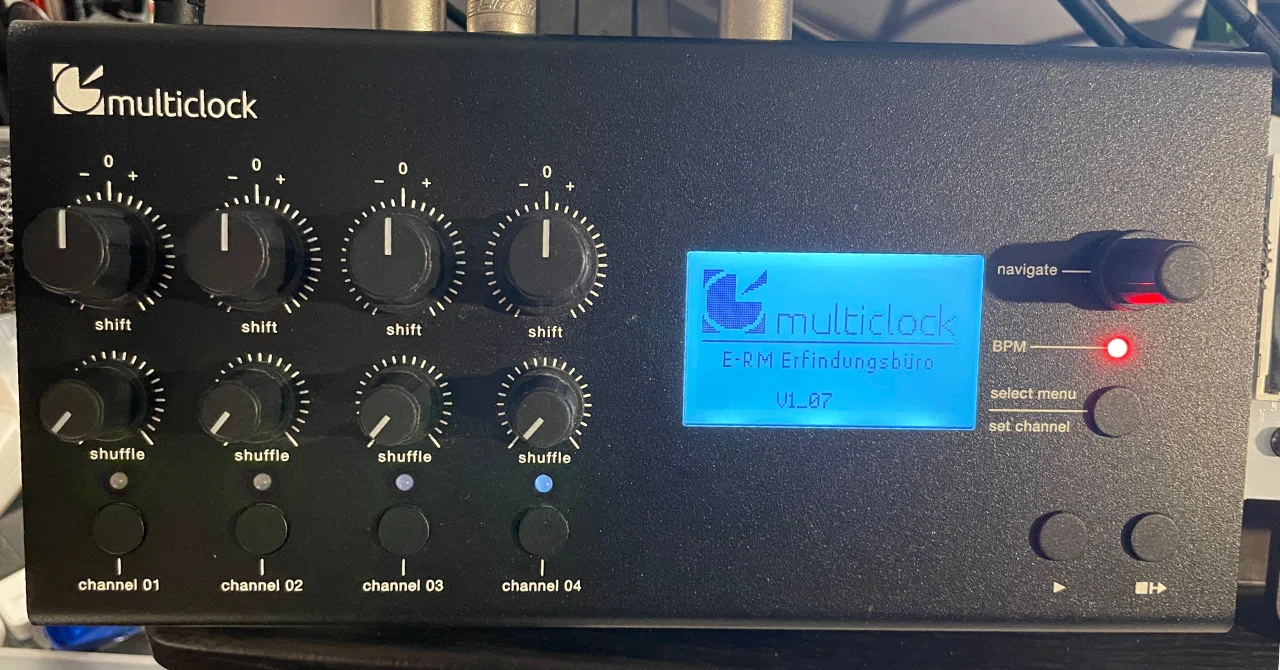 E-RM multiclock【試行錯誤編】｜Wataru Naruse