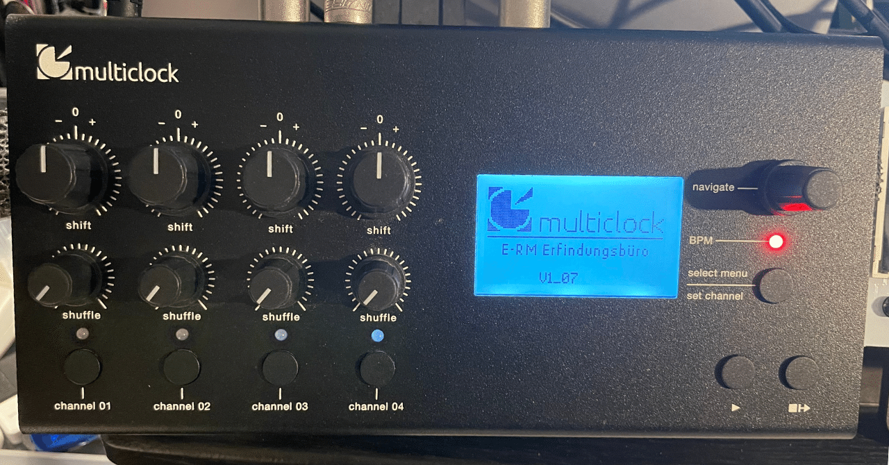 E-RM multiclock【試行錯誤編】｜Wataru Naruse