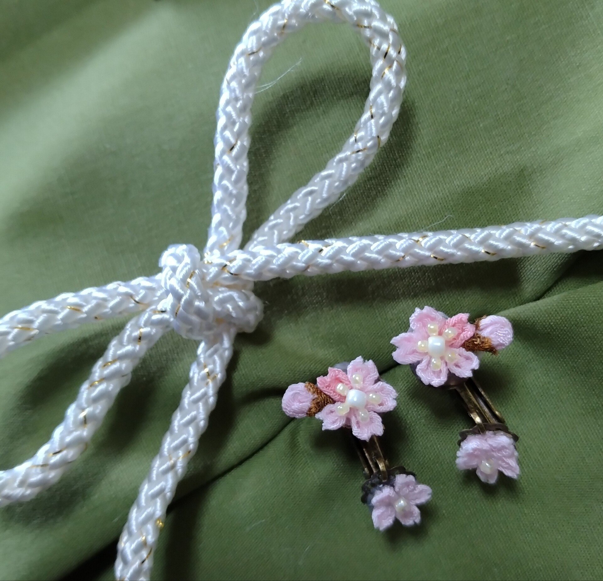 ❁つまみ細工「桜」ができるまで…|Coto❁ ❁つまみ細工「桜」ができるまで…|Coto❁