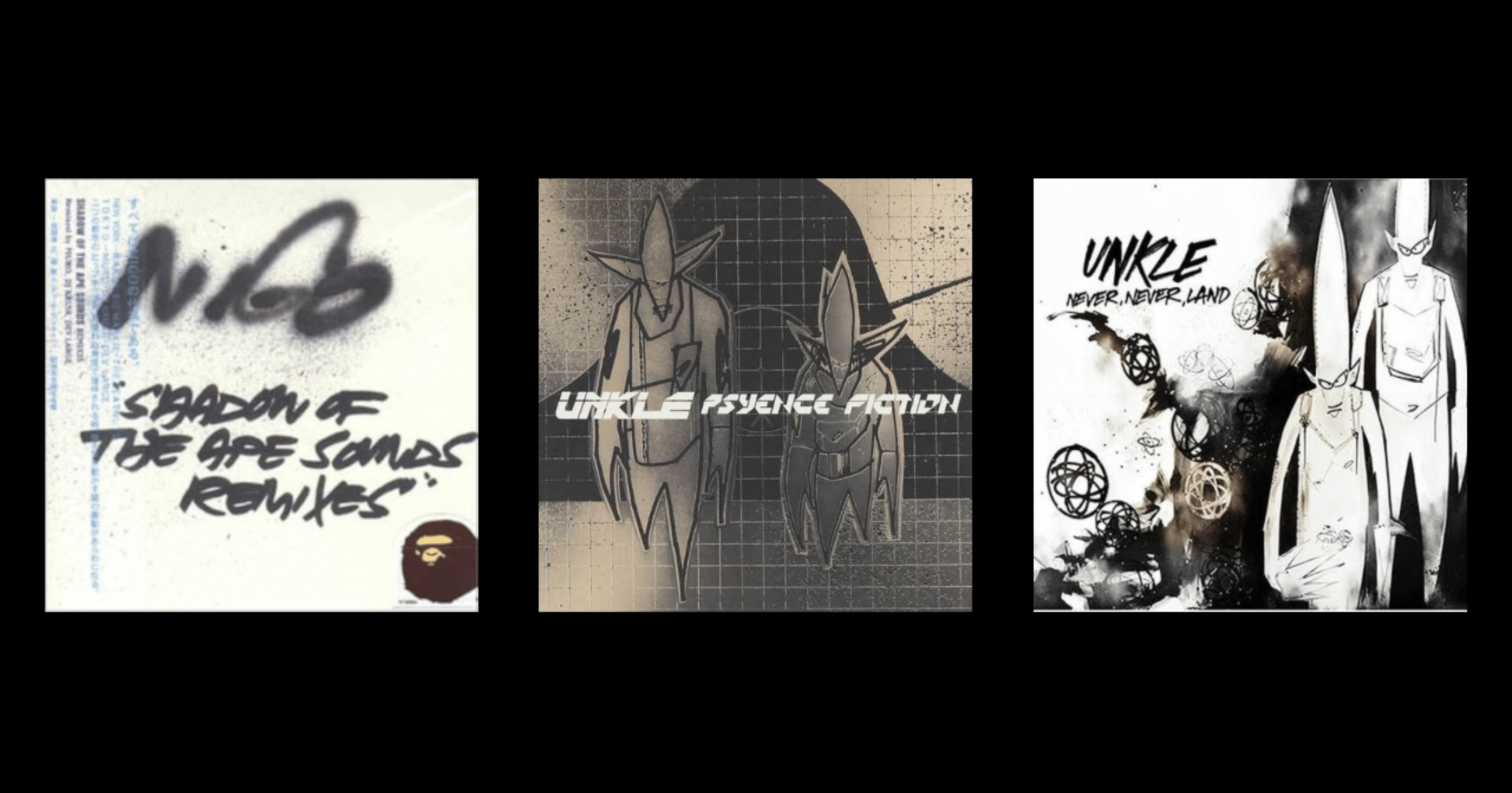 ニューヨークのグラフィティアーティストFutura2000のジャケットアート