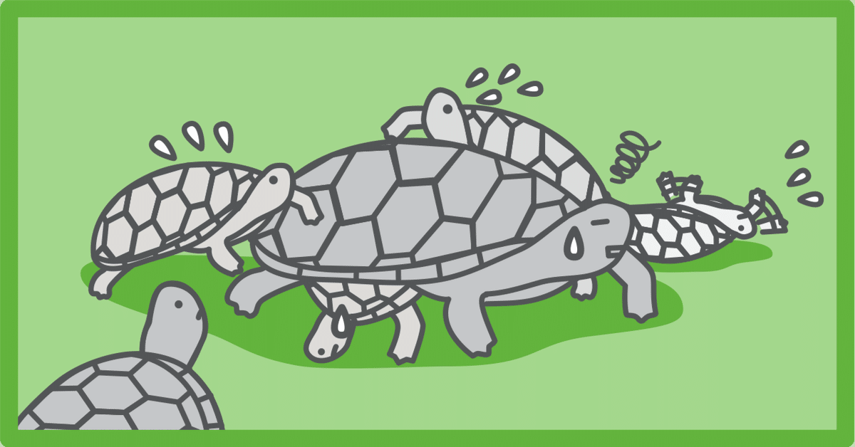 亀の背に子亀が1匹 【公式通販】