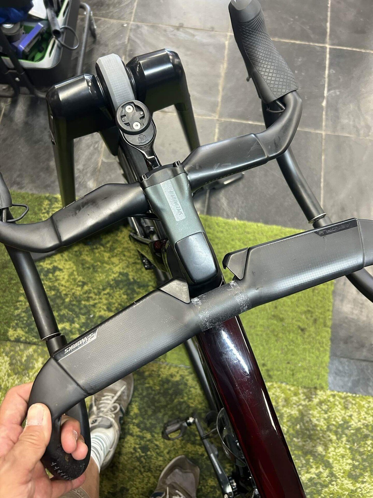 フィットデータを活用したハンドル交換|サンクスサイクルラボ小岩店 フィットデータを活用したハンドル交換|サンクスサイクルラボ小岩店