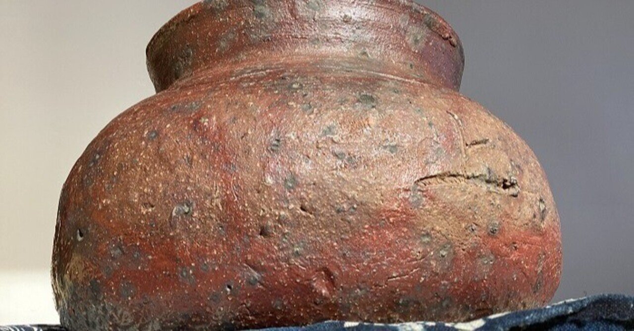 豊臣秀吉や千利休が愛した安土桃山時代の古備前建水｜備前鑑定の古陶磁