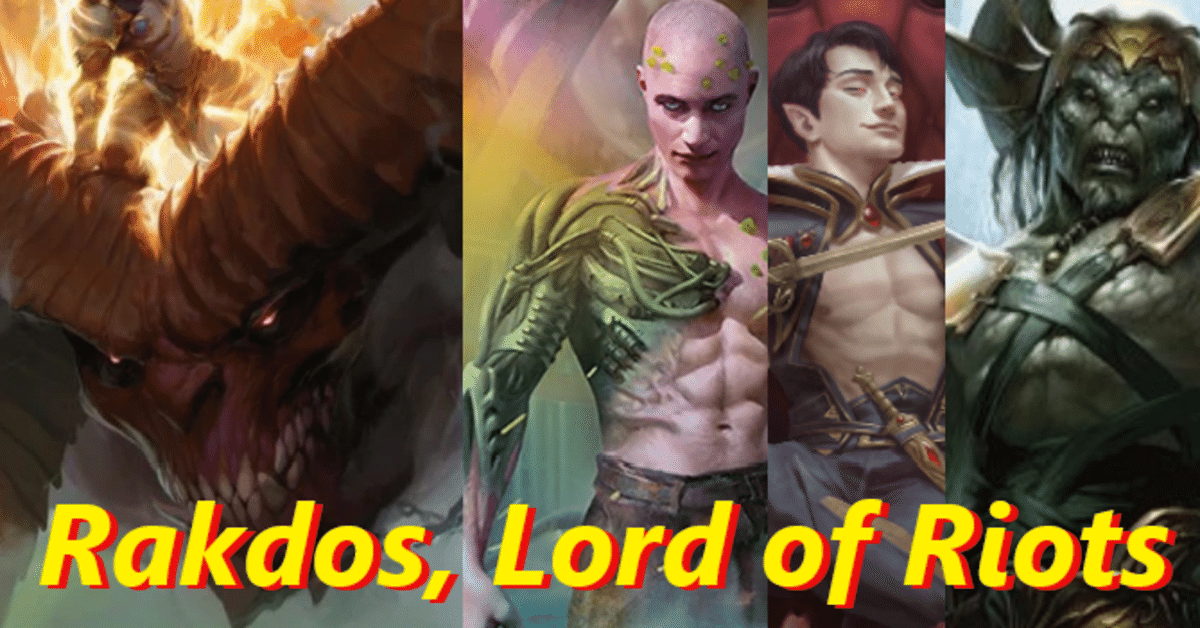 EDH《暴動の長、ラクドス/Rakdos, Lord of Riots》解体新書