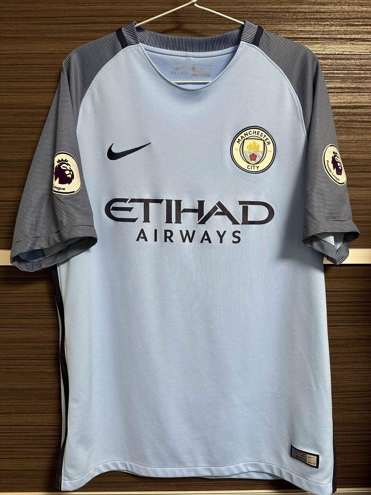 1】16-17 Manchester City Home #17 Kevin De Bruyne｜FUJI