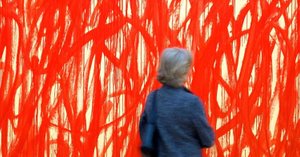 サイ・トゥオンブリー、『無題』、希少画集画、状態良好 サイ・トゥオンブリー《無題》──エレガントな不安定さ「前田