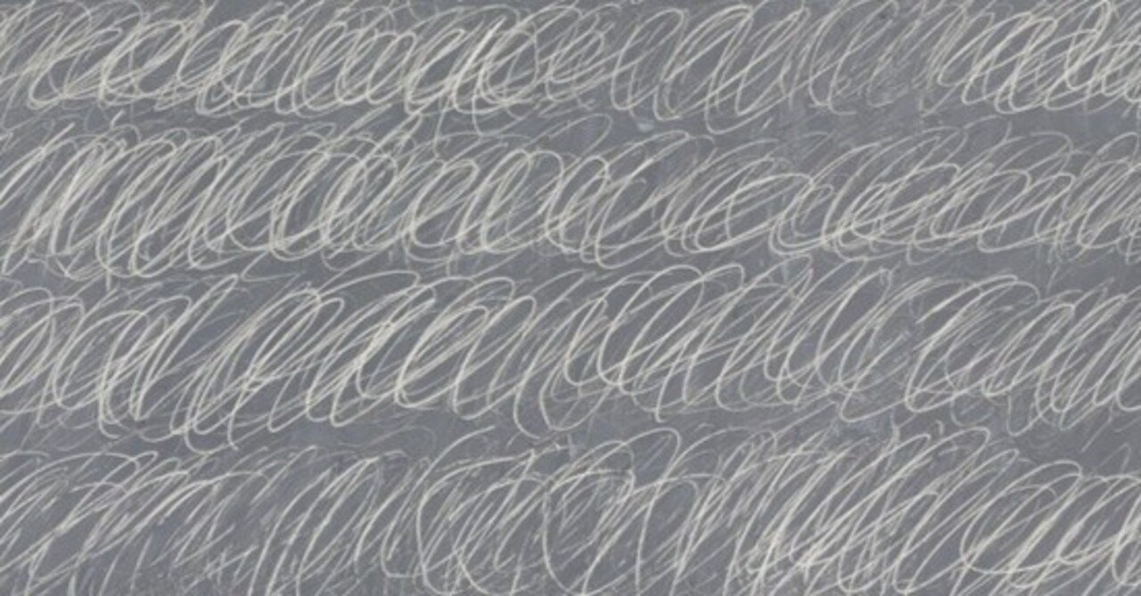 今日の一枚）サイ・トゥオンブリー：Untitled (Blackboard series