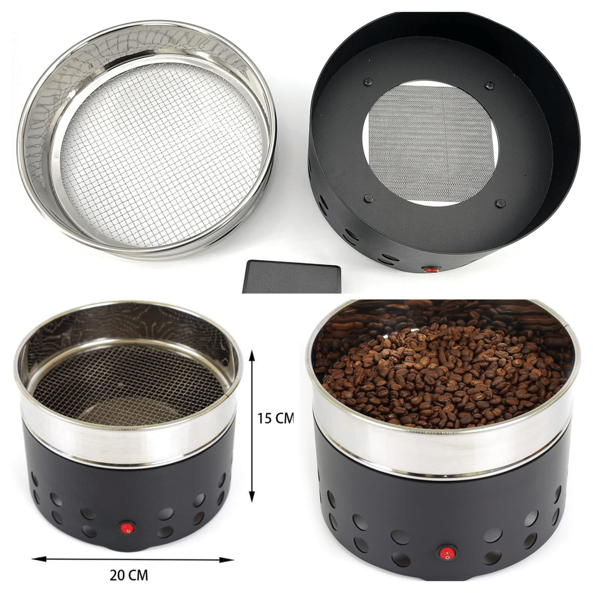 KAKACOO コーヒーロースター コーヒー焙煎機 珈琲ロースターkakacoo G400｜ウクレレめだか