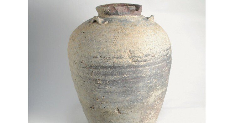 備前焼 三耳壶時代物。 備前焼 三耳壶時代物。 渡邊美術店 - 古備前 三耳壺 | 古美術