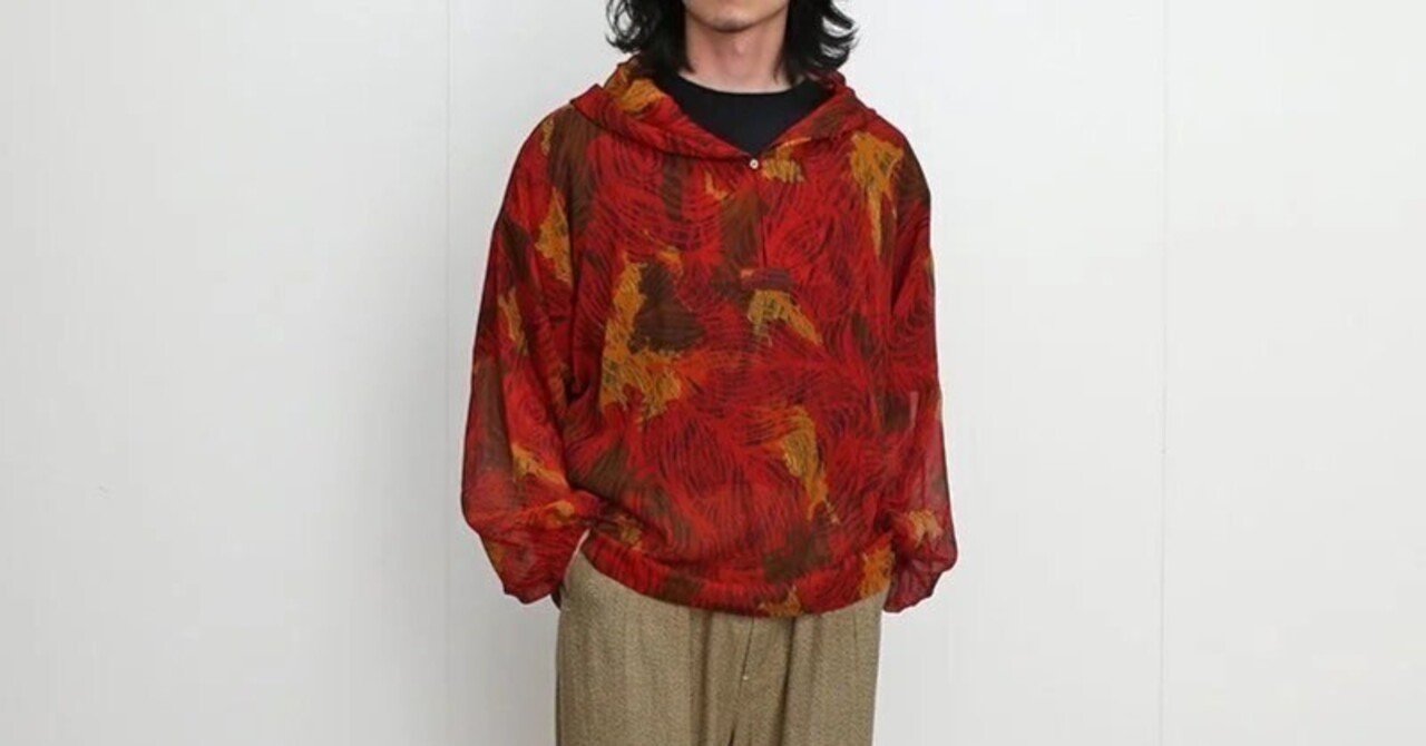 NICENESS ナイスネス　BIDDU スノーパーカー　L シルクフォン　花柄 NICENESS ナイスネス BIDDU スノーパーカー L シルクフォン 花柄