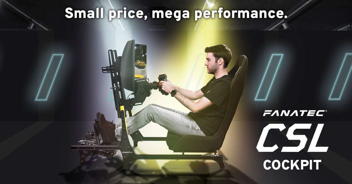 倒産した会社のコックピットが最強で泣いた..[FANATEC CSL