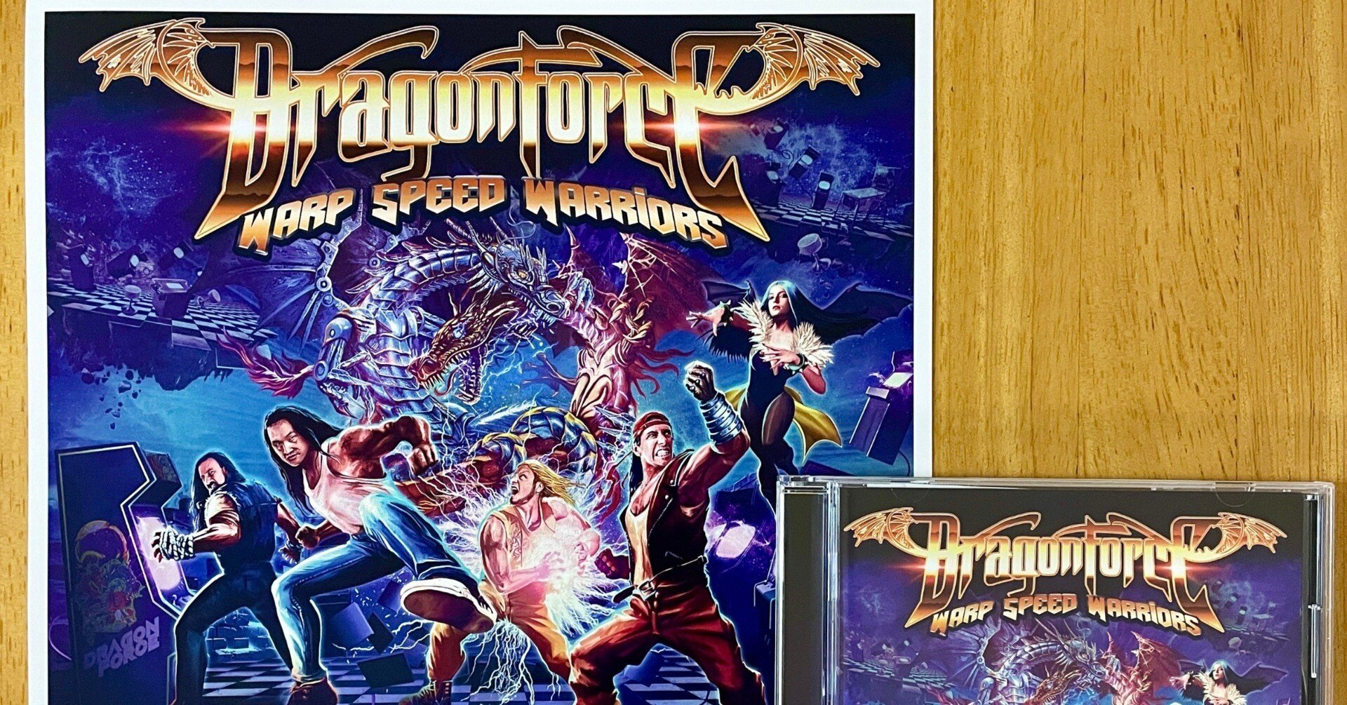 レビュー／DragonForceの9thアルバム「WARP SPEED WARRIORS」はバンド