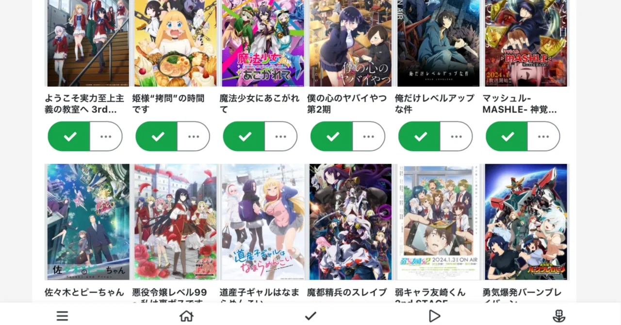 冬アニメ 2024 ランキング
