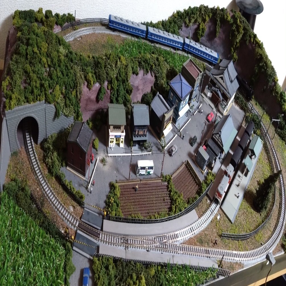 あげませう、単身QOL☆12 〜鉄道模型のジオラマ2〜｜*Ⅲơ₃ơⅢ*栗英田