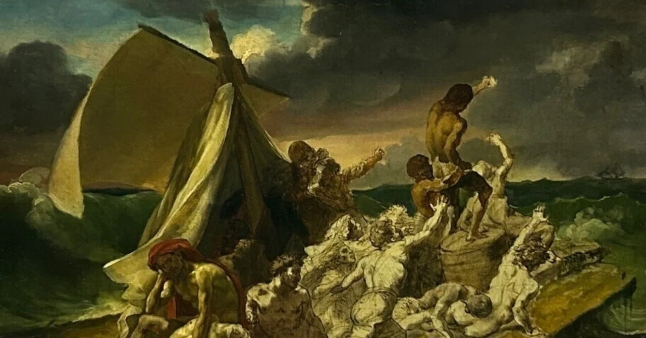 The Louvre for Children (49) A Cat's Story by Géricault / The Raft