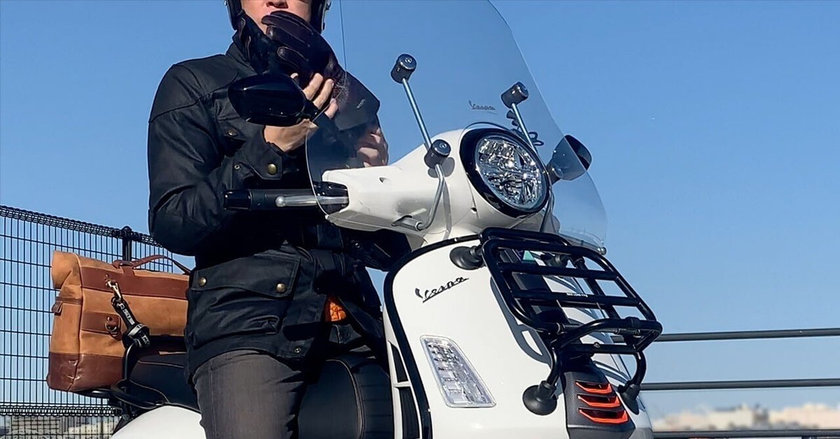 Belstaffのモーターサイクルジャケットとベスパ｜ikkiee