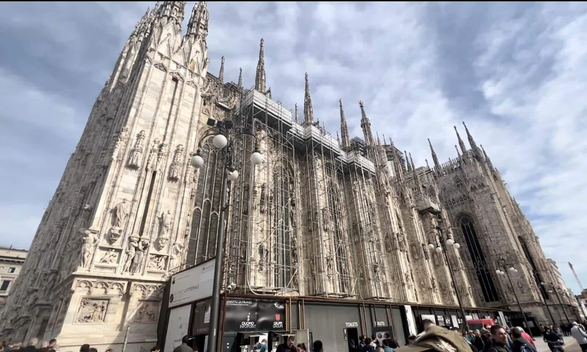 【王道のミラノ観光・ドゥオーモがかなり良かった】イタリア一人旅🇮🇹 2023/10/28 スクラップ日記｜にしのにしこ｜食と酒と生活と旅