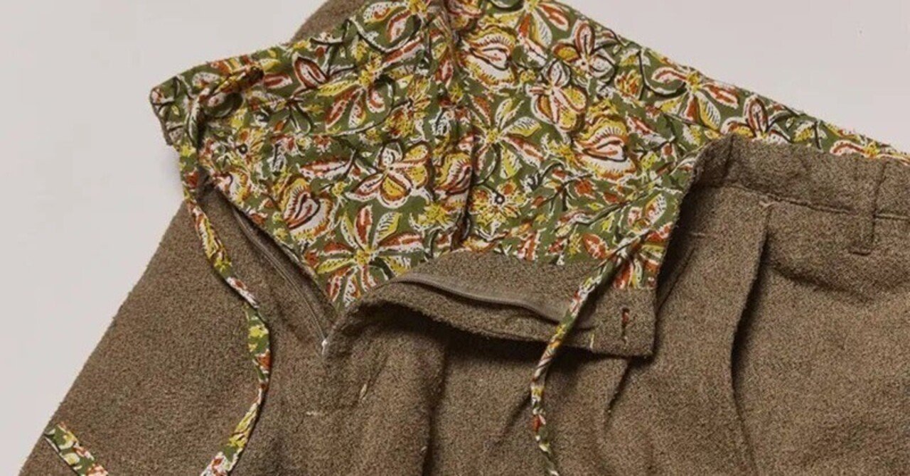 完全リバーシブル仕様のイージーパンツ【NICENESS ナイスネス】CRAIN