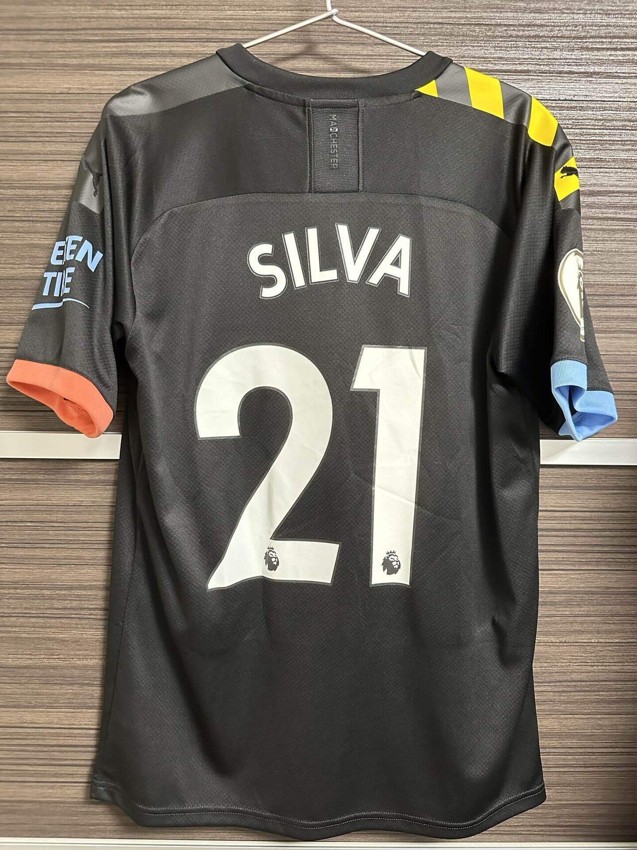 2】19-20 Manchester City Away #21 David Silva｜FUJI