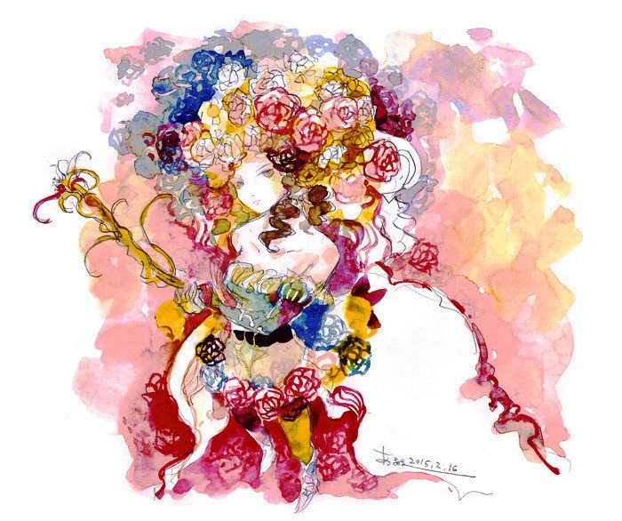 サガ・フロンティアより、白薔薇姫。|あすむ