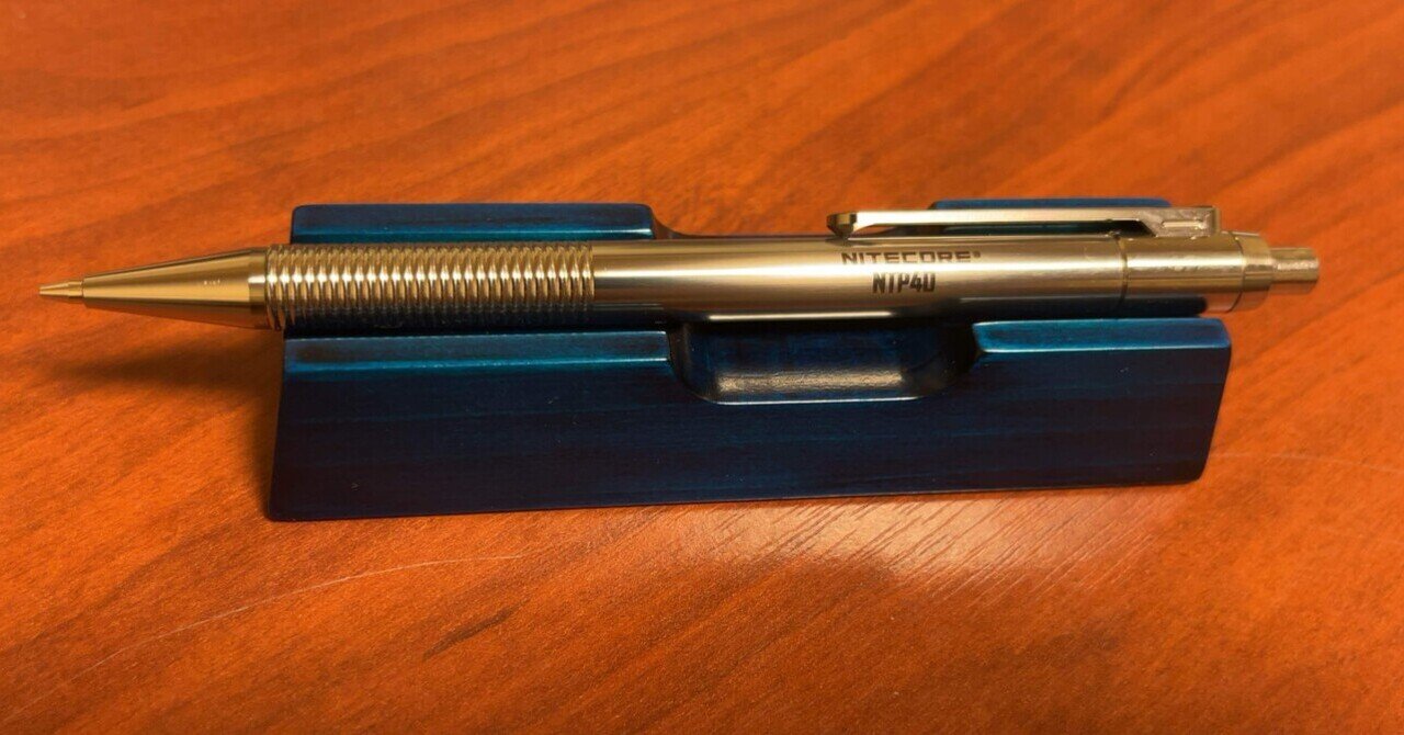 NITECORE NTP10 チタンボールペン ケース付き　芯無 NITECORE 寝せ NTP10 チタンボールペン ケース付き 芯無